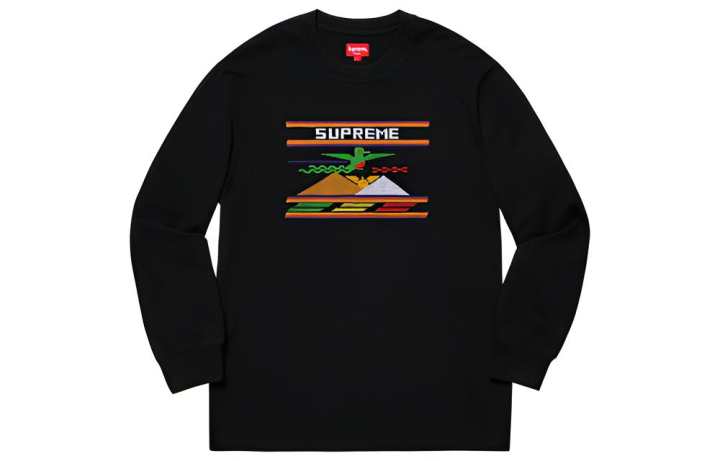 Supreme Supreme Needlepoint Patch L/S Top