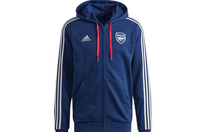 Adidas Adidas Jackets Men's College Navy Hooded Moderate Other