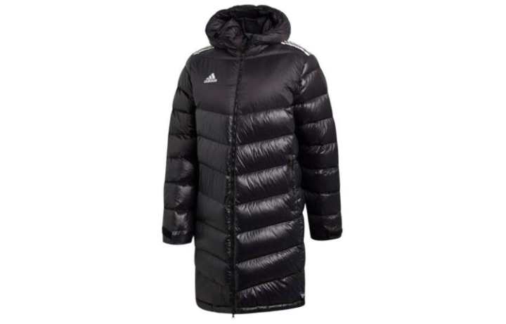 Adidas Adidas Down Jackets Men's Black Hooded Moderate Other