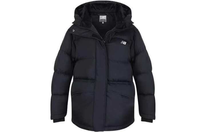 New Balance New Balance Down Jackets Unisex Black Hooded Moderate Other