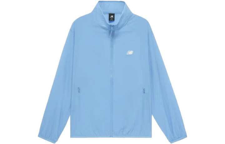 New Balance New Balance Jackets Men's Blue Stand Collar Thin Other