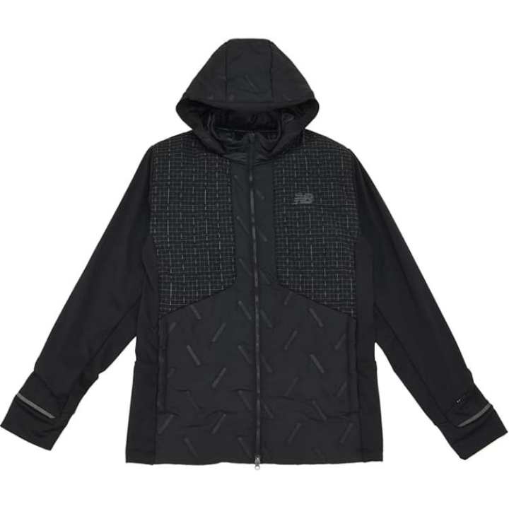 New Balance New Balance Jackets Men's Black Hooded Moderate Other
