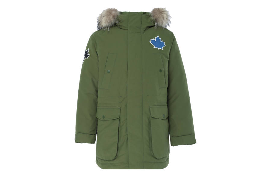 MLB MLB Down Jackets Unisex Army Green Hooded Thickened Other