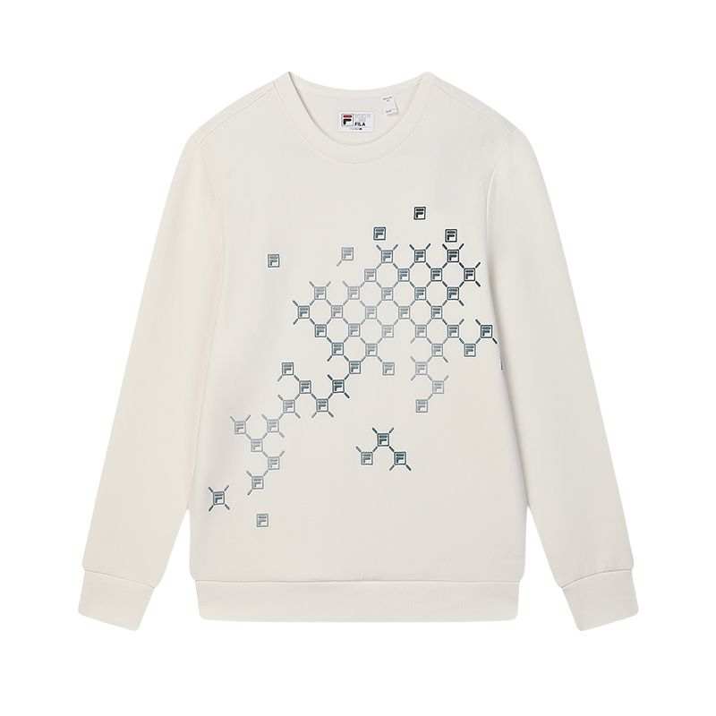 FILA FILA Sweatshirt Men's Heron White
