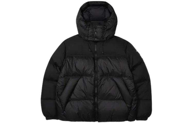 FILA Down Jackets Unisex Black Hooded Moderate Other