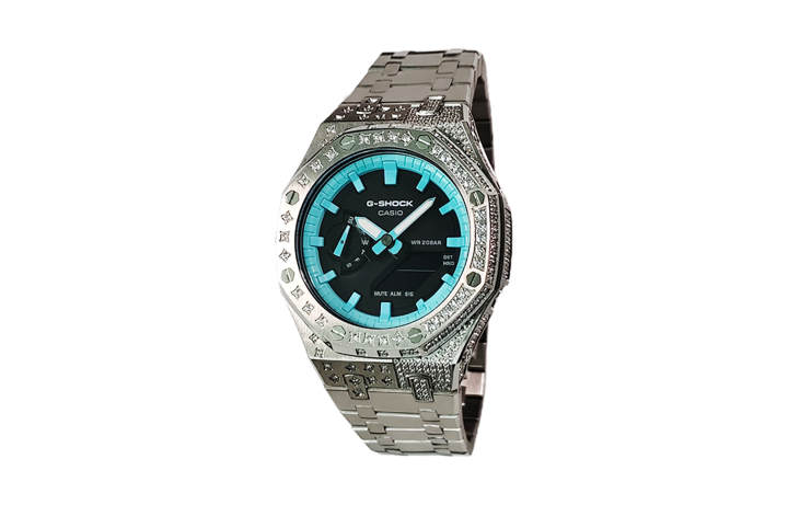 CASIO CASIO Custom Collection Electronic Movement Stainless Steel Strap Watch Men's Watches Black Dial