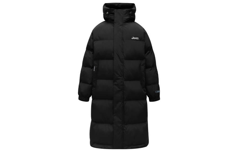 Jeep Puffer Jackets Unisex Hooded Thickened Padded Puffer Jacket