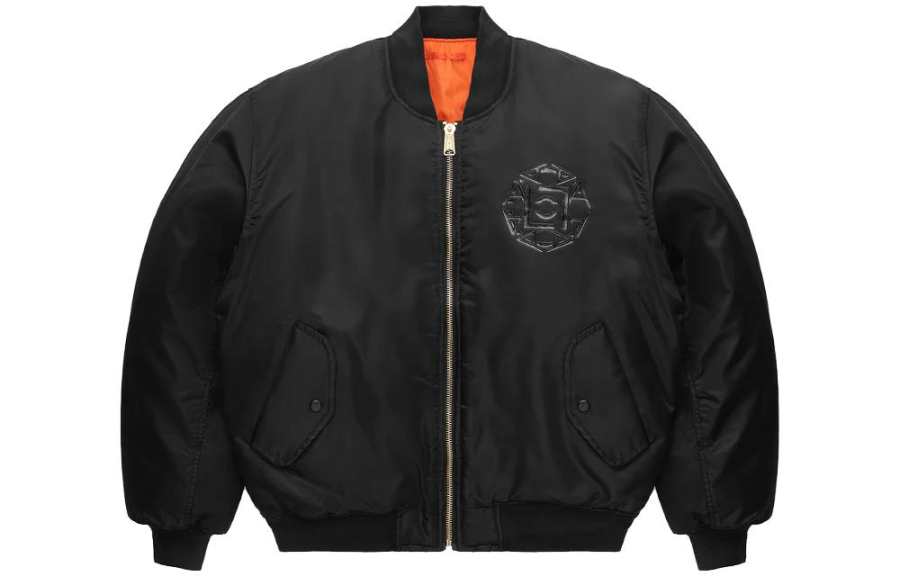 CLOT X 1017 ALYX 9SM Jackets Unisex Black V Neck Moderate Pilot