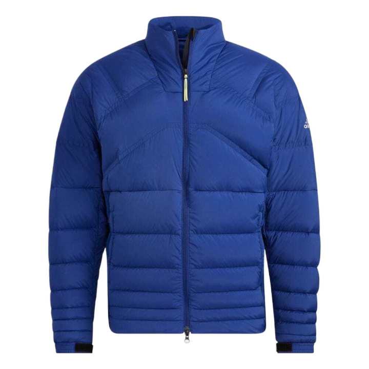 Adidas Adidas Down Jackets Men's Blue Stand Collar Moderate