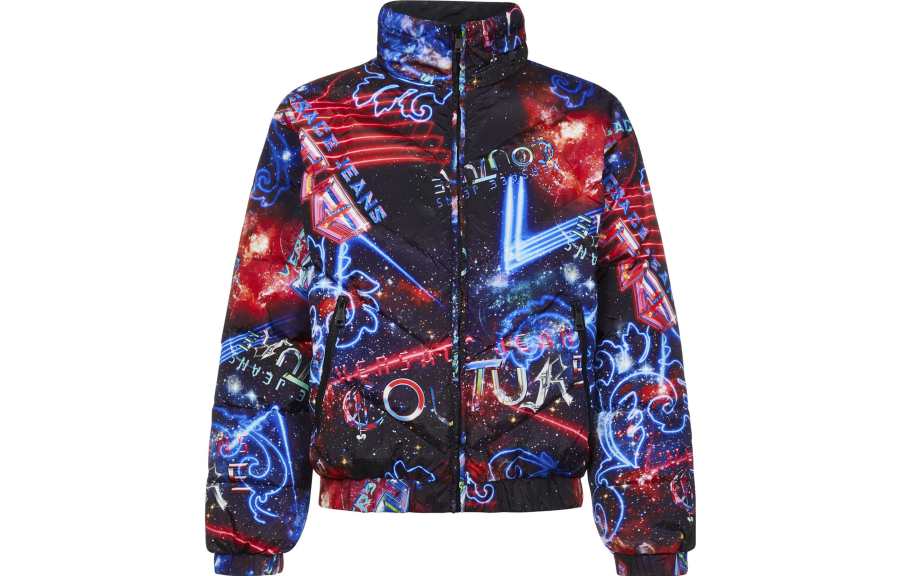VERSACE JEANS COUTURE 【Previous Season】motif-print down-filled jacket