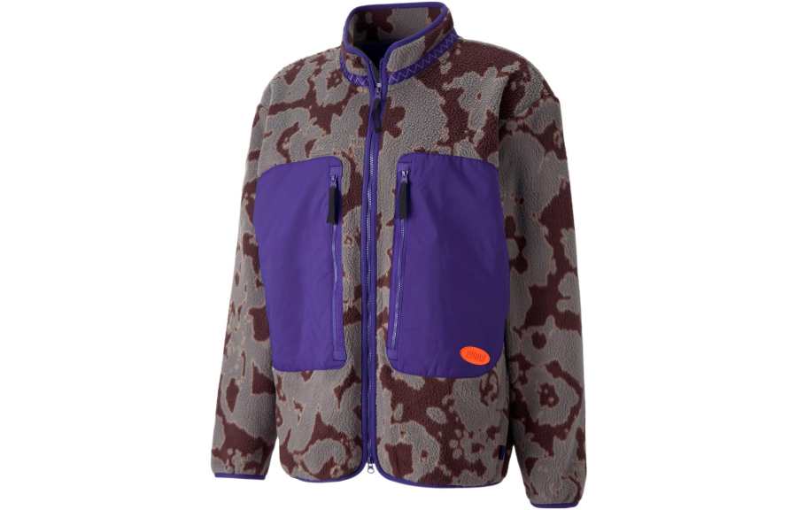 PUMA X PERKS AND MINI Puffer Jackets Men's Multicolor Stand Collar Moderate Other