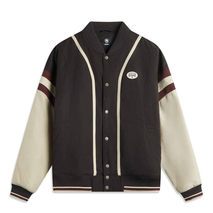 Li-Ning Li Ning Jackets & Coats Men's Dark Chocolate Umber/Coastal Gray