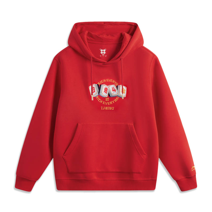 Li-Ning Li Ning Rijin Doujin Collection Sweatshirt Men's Red