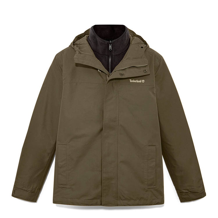 Timberland Windbreaker Jacket Men's Army Green