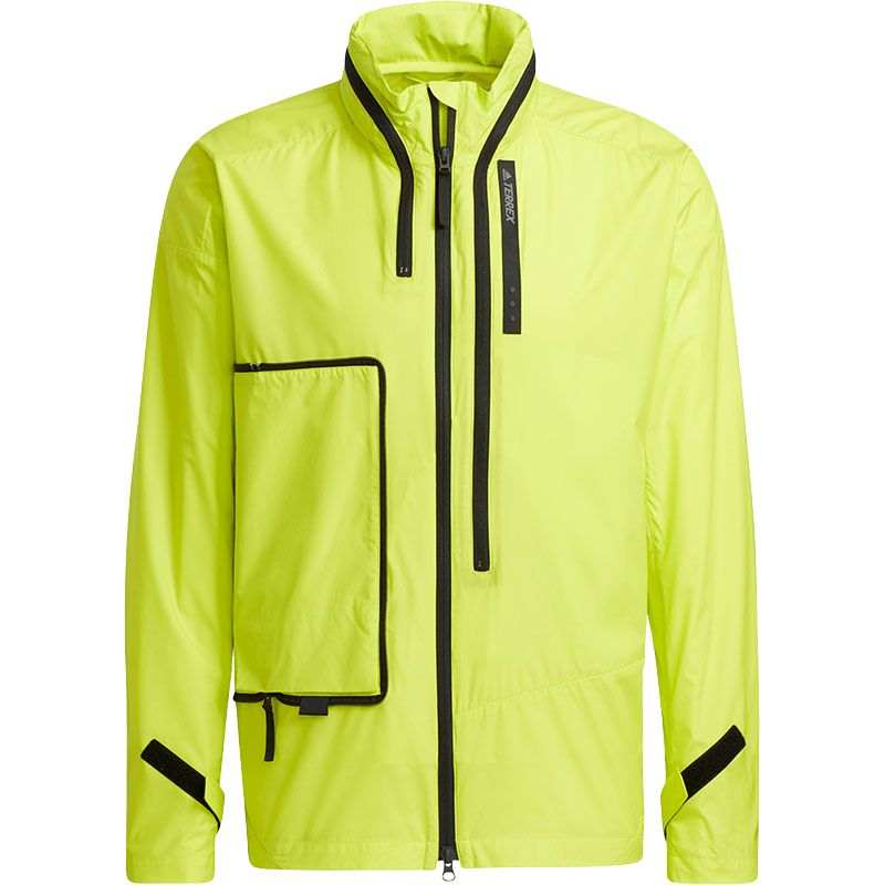 Adidas Adidas Jacket Men's Tamarind Green/Yellow