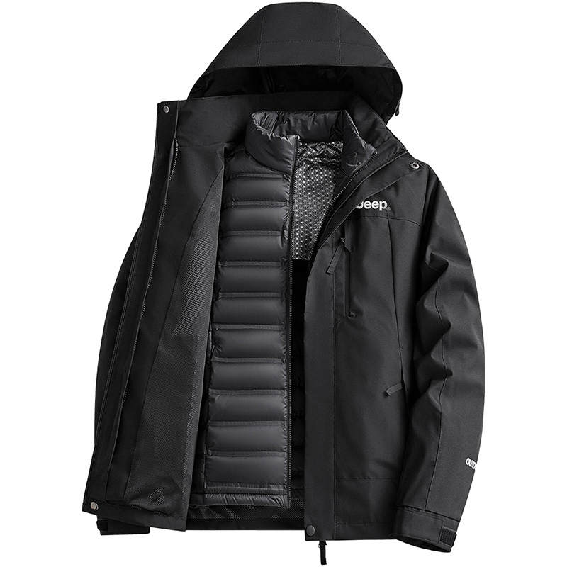 Jeep Jeep Jackets Unisex Hooded Thickened
