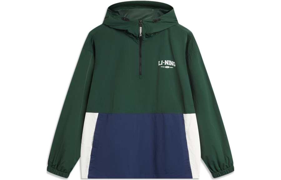 Li-Ning Li Ning Sports Life Collection Sun Protection Clothing Men's Vintage Green