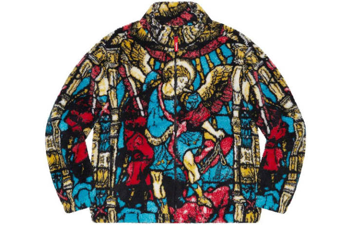 Supreme Supreme Saint Michael Fleece Jacket