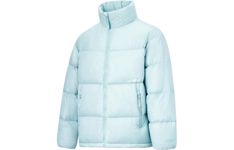 Li-Ning Li Ning Hot Pots Down Collection Down Jacket Unisex Milk Blue