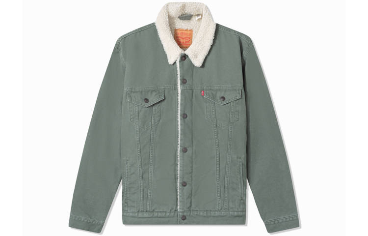 Levis Levi's Denim Jacket Men's Green