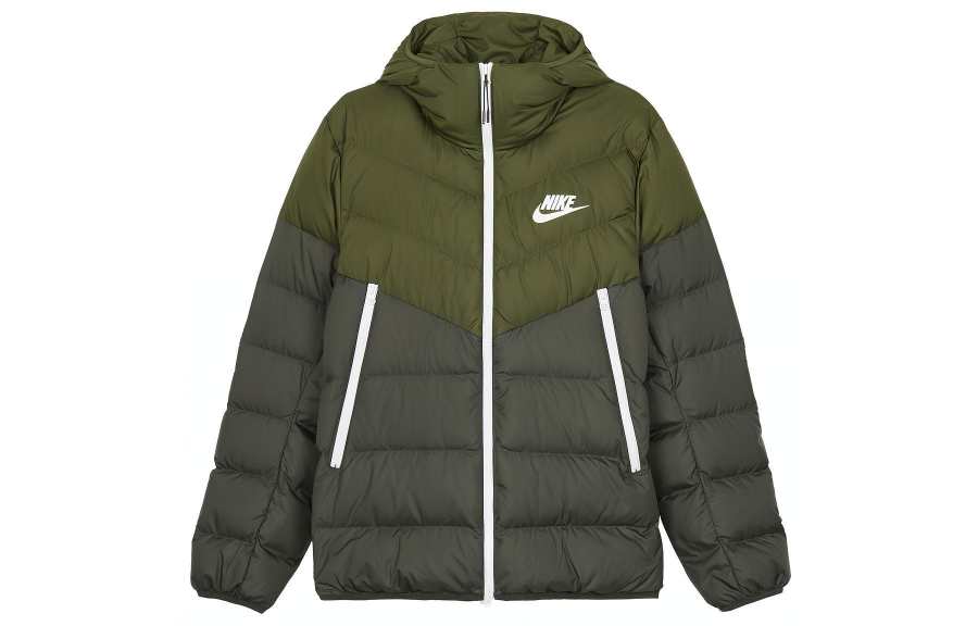 Nike Nike Sports Life Collection Down Jacket Men's Olive Green