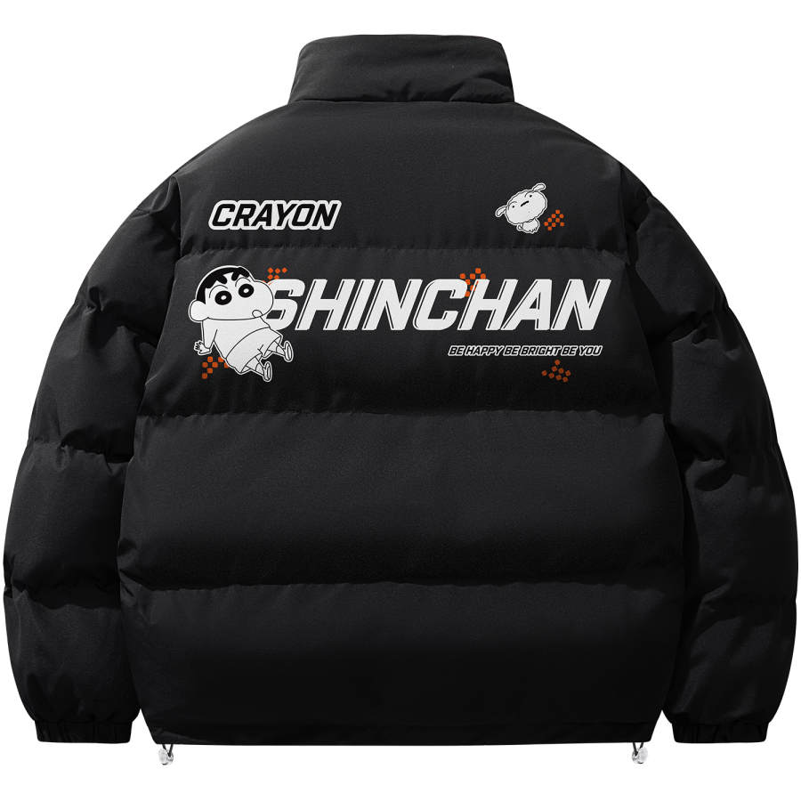Crayon Shinchan Puffer Jacket Coat Unisex