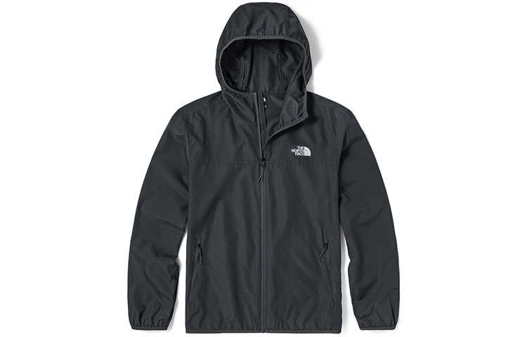 THE NORTH FACE Waterproof And Windproof Sun Protection Clothing Men's Gray Cyan