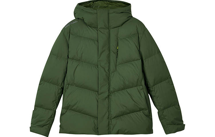 Skechers Stroll Down Jackets Men's Scallion Green Hooded Moderate Other