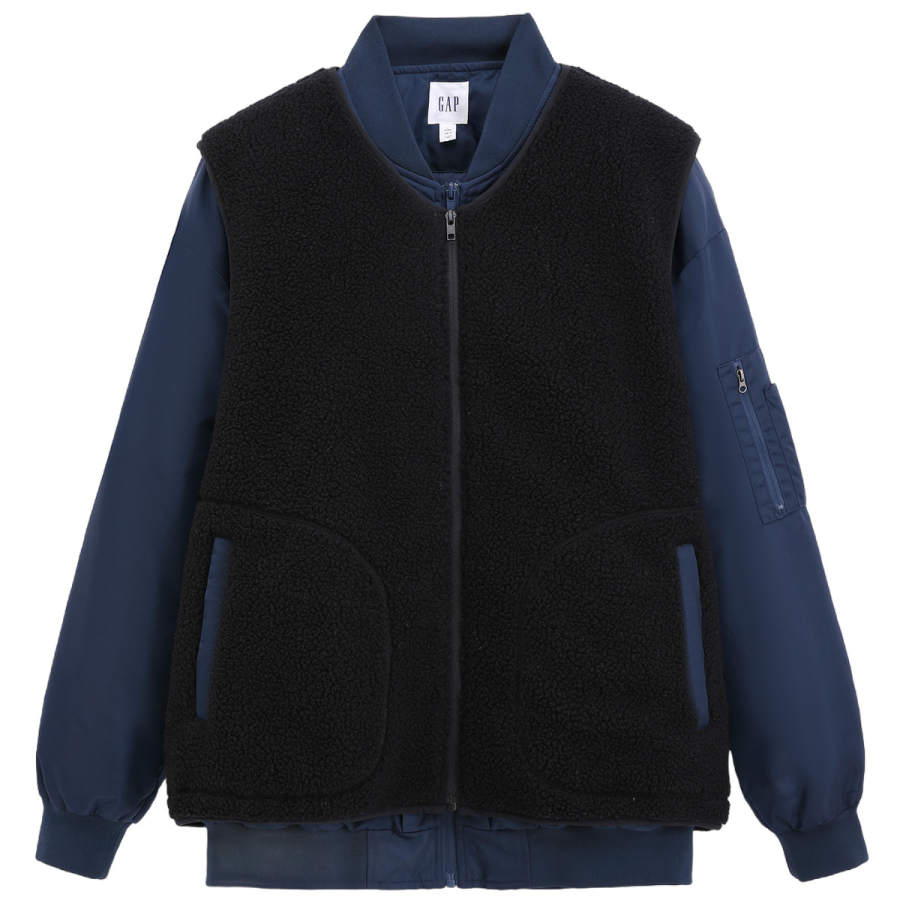 GAP GAP Vests Men's Stand Collar Moderate