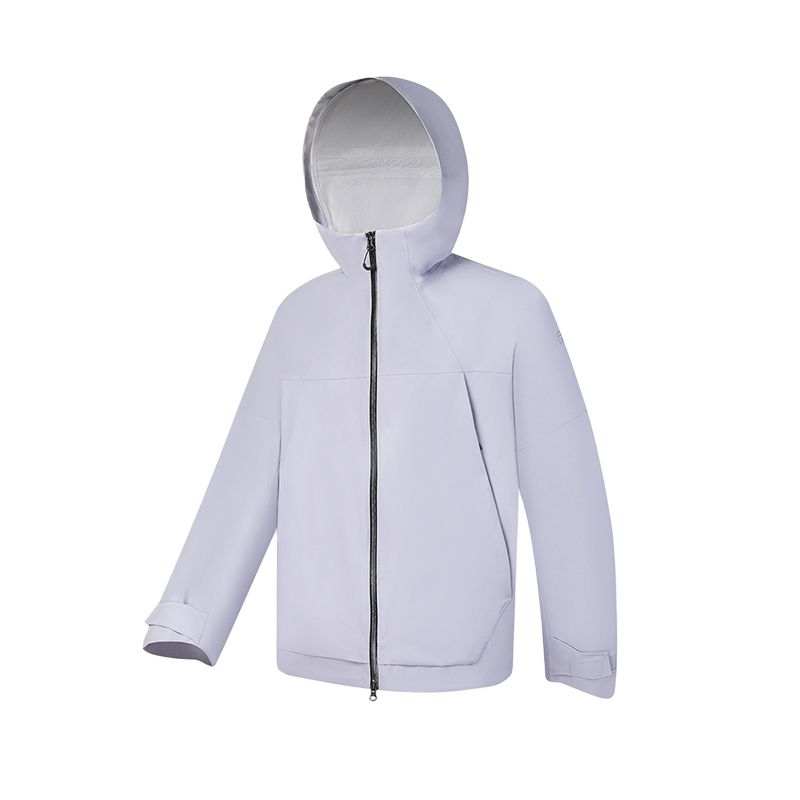 FILA Windbreaker Jacket Unisex Soft Matte Purple