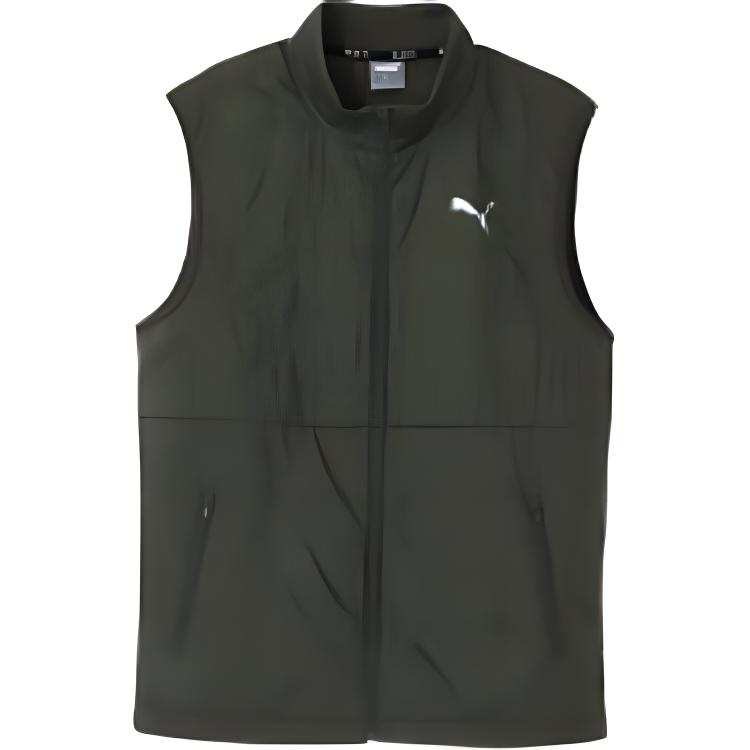 PUMA PUMA RUN CLOUDSPUN Vest Men's Dark Olive