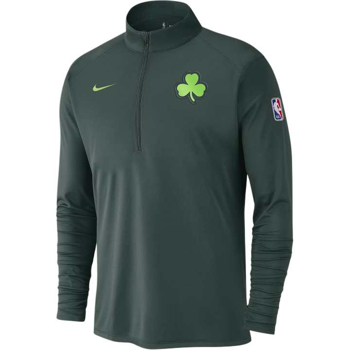 Nike Nike Boston Celtics City Edition Men's Nike Dri FIT Nba 1/2 Zip Long Sleeve Top