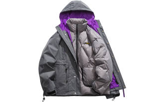WANCHAO CP Down Jackets Unisex Hooded Thickened