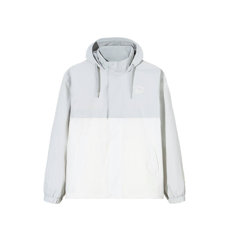 Anta Sports Life Collection Jackets & Coats Men's Beige Gray Pink/Warm Jade White
