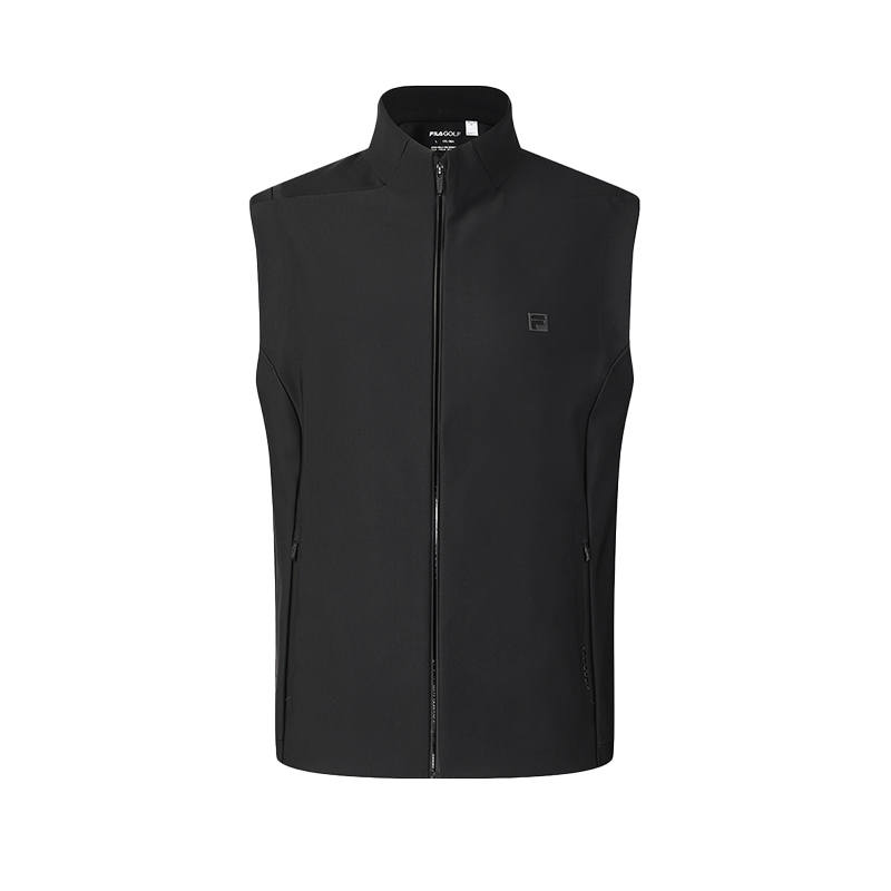 FILA Golf Vest Men's Pitch Black