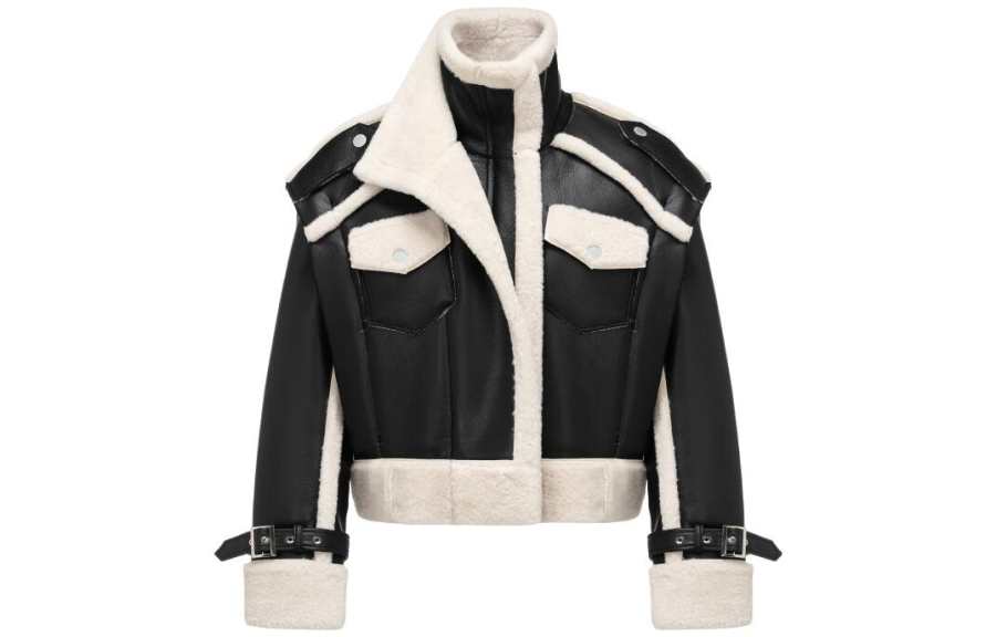Feng Chen Wang Feng Chen Wang Jackets Unisex Lapel Moderate Reversible