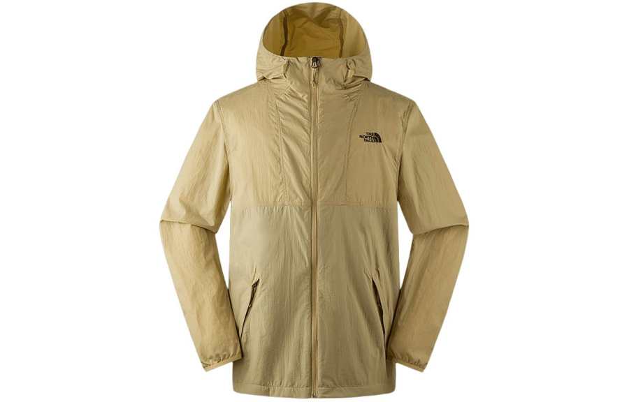 THE NORTH FACE Urban Exploration SS24 Breathable And Quick Dry UV Protection Sun Protection Clothing Men's Khaki