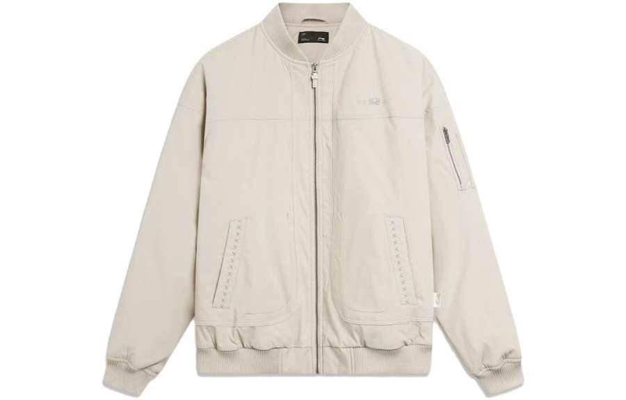 Li-Ning Li Ning Sports Life Collection Puffer Jacket Men's Dawn Gray