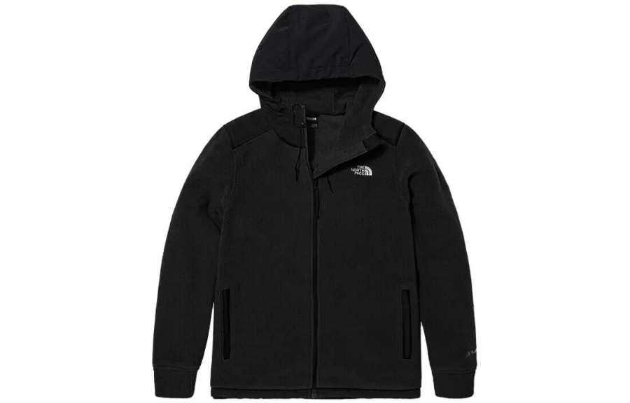 THE NORTH FACE Velvet Jackets Men's Black Hooded Moderate