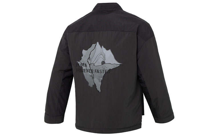 PUMA PUMA CNY Puffer Jacket Men's Black Gray