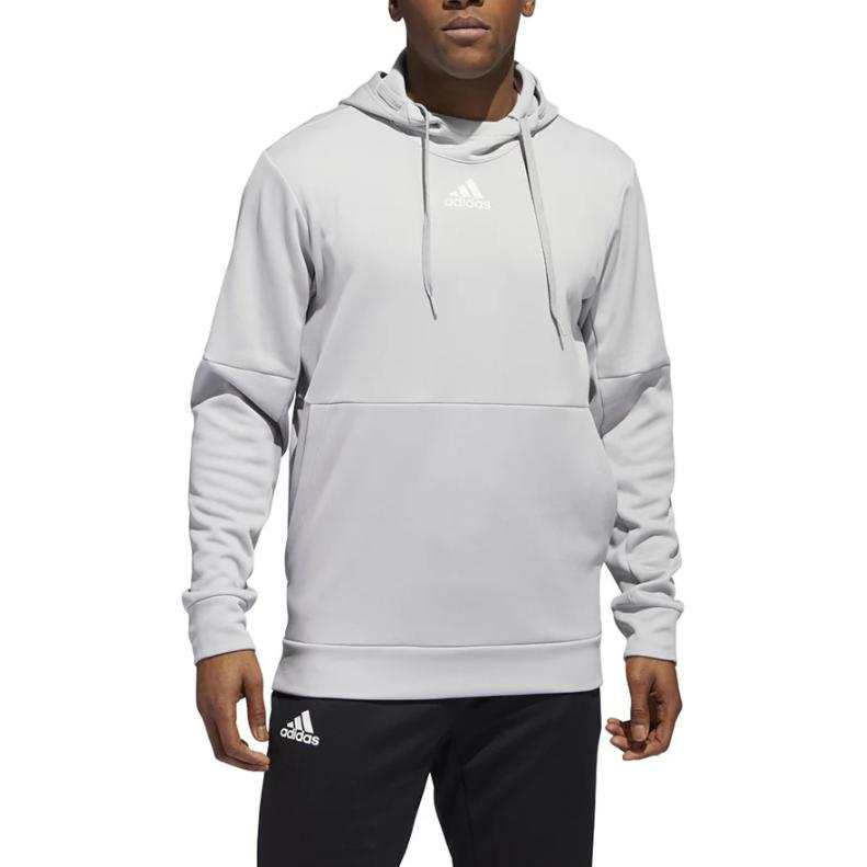 Adidas Adidas Clothing Sweatshirts Men's Gray Hooded Moderate
