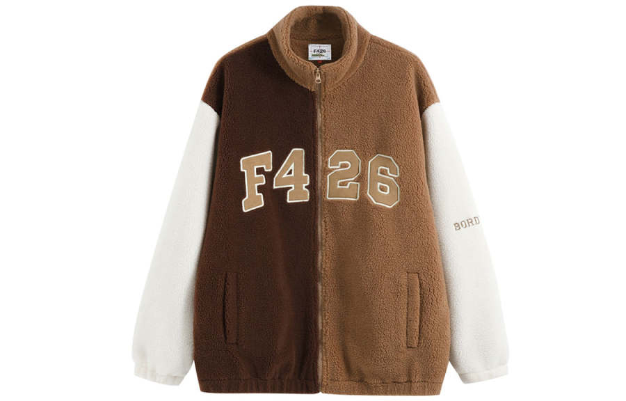 F426 F426 Velvet Jackets Unisex Stand Collar Moderate