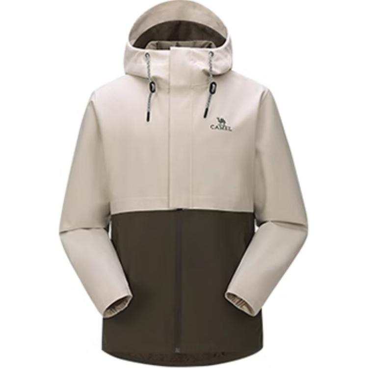 CAMEL CAMEL Windbreaker Jackets Men's Hooded Thin