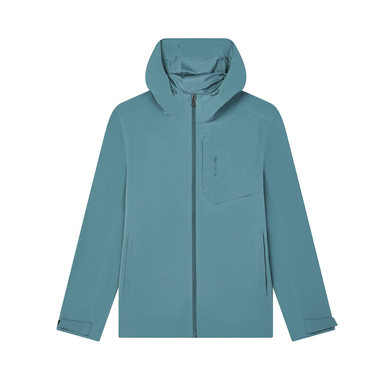 FILA FILA Jackets Men's Blue Hooded Moderate Wind Shell