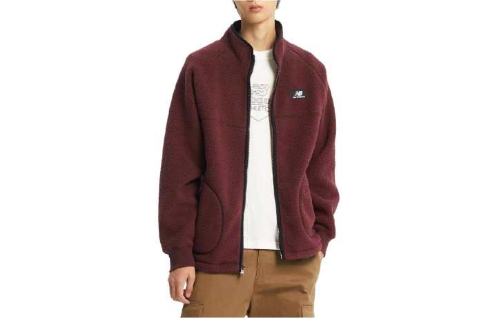 New Balance New Balance Jackets Men's Red Stand Collar Moderate Other