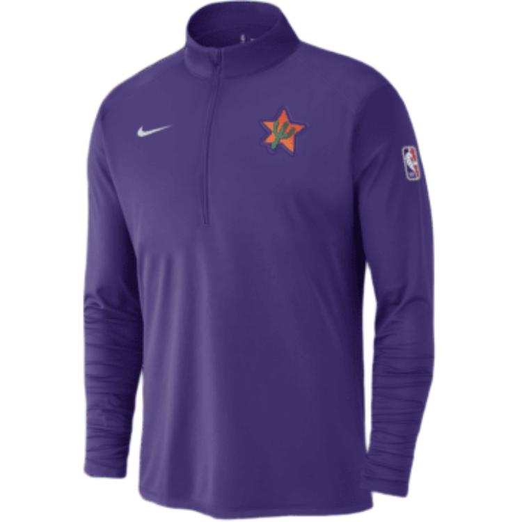 Nike Nike Phoenix Suns City Edition Men's Nike Dri FIT Nba 1/2 Zip Long Sleeve Top