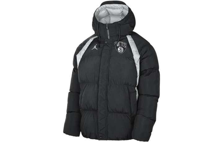 Nike Jordan Nba Brooklyn Nets Puffer Loose Fit Jacket