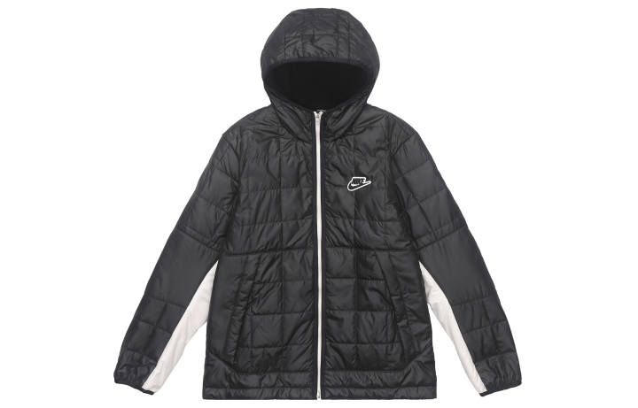 Nike Nike Down Jackets Men's Black Hooded Thickened Other