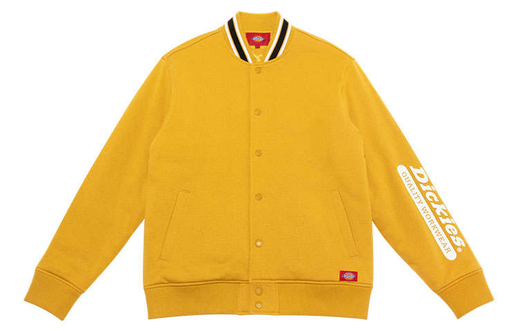 Dickies Dickies Baseball Jerseys Unisex Ginger Yellow Baseball Collar Moderate