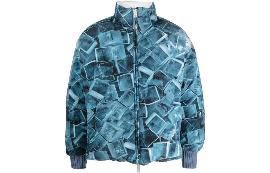 EMPORIO ARMANI Sustainable Collection FW22 Down Jacket Coat Men's